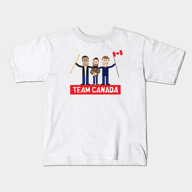 Team Canada Kids T-Shirt by ElicitShirts